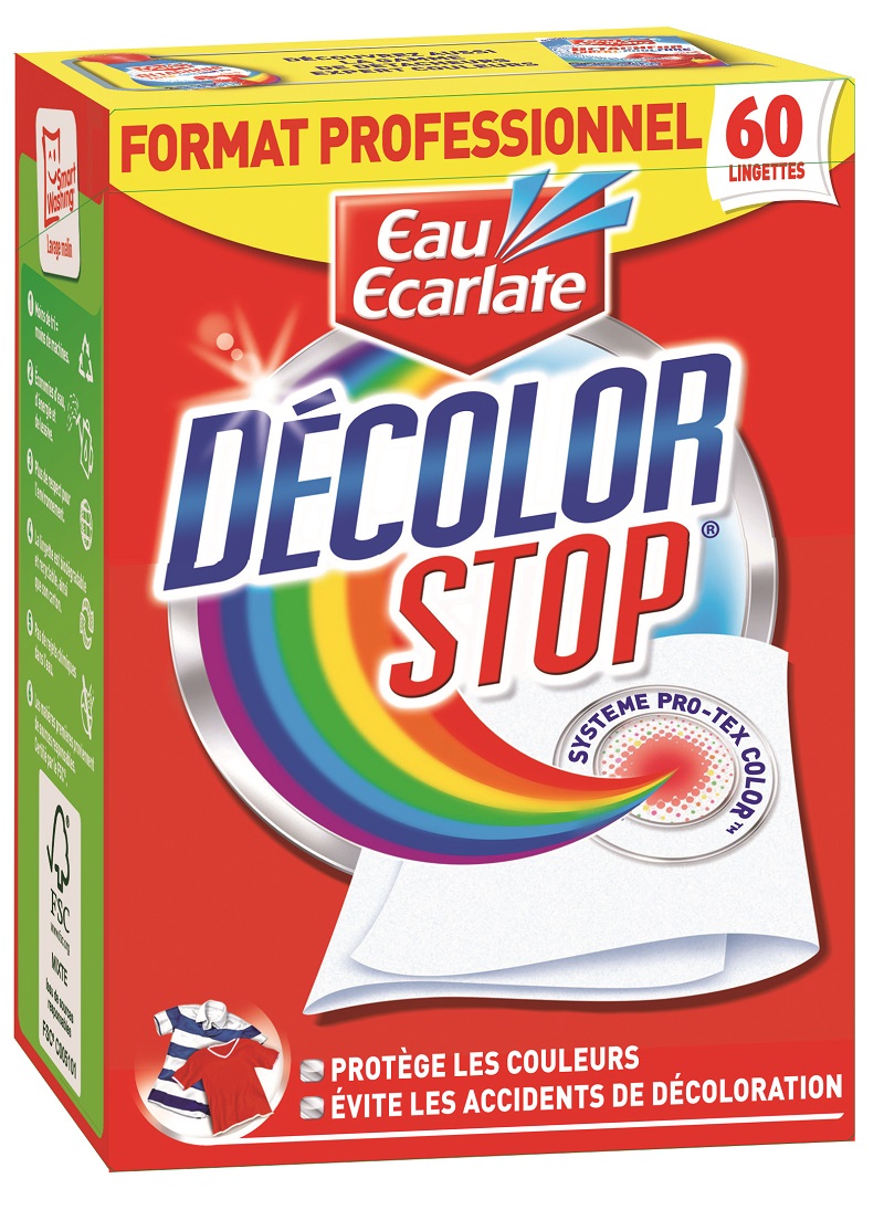 Eau Ecarlate - Décolor Stop - Lingette Anti Décoloration