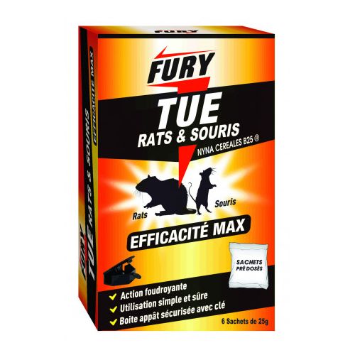 Piège anti-mites alimentaires Fury - Boîte de 2